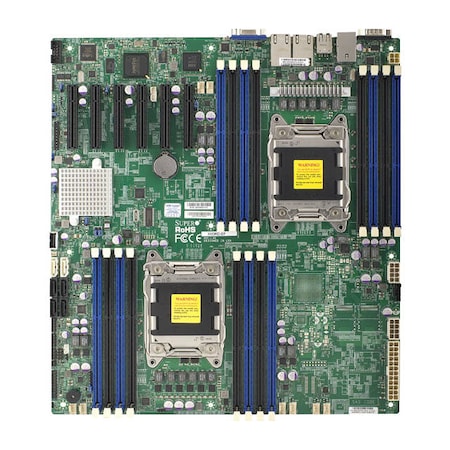 Supermicro X9DRD-EF-B Dual LGA2011/Intel C602J/DDR3/SATA3/V&2GbE/EATX Server MBD-X9DRD-EF-B